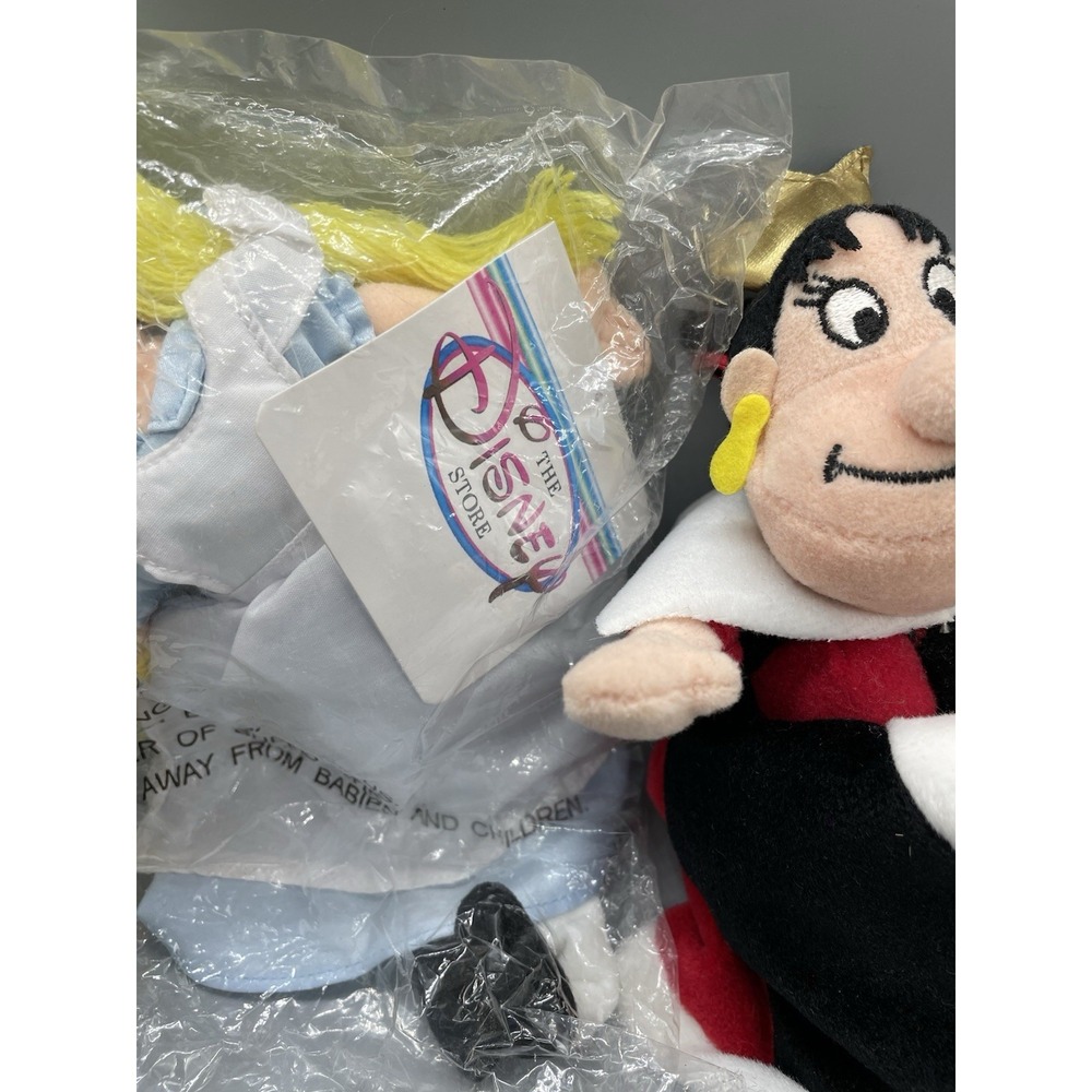 Alice in Wonderland Mad Hatter bean bag Lot plush doll Disney Store exclusive - Picture 5 of 10